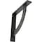 Ekena Millwork Bulwark Steel Bracket, Antiqued Silver 2"W x 12"D x 12"H BKTM02X12X12BUASV - alternate 1